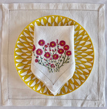 Load image into Gallery viewer, Pink Day Floral Napkin