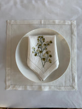 Load image into Gallery viewer, Olive Floral Napkin