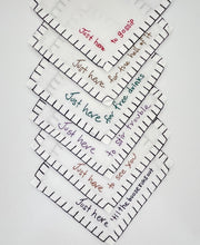 Load image into Gallery viewer, H) Just Here .... Cocktail Napkins (Set of 6)