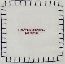 Load image into Gallery viewer, N) Love Songs... Cocktail Napkins ( Set of 6)
