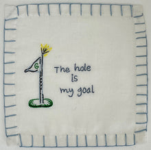 Load image into Gallery viewer, M) "Talk Birdie to Me "... Cocktail Napkins ( Set of 6) GOLF THEME