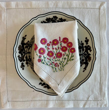 Load image into Gallery viewer, Pink Day Floral Napkin
