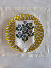 Load image into Gallery viewer, Purple Floral Napkin
