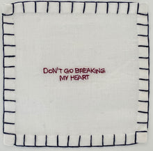 Load image into Gallery viewer, N) Love Songs... Cocktail Napkins ( Set of 6) SOLD OUT
