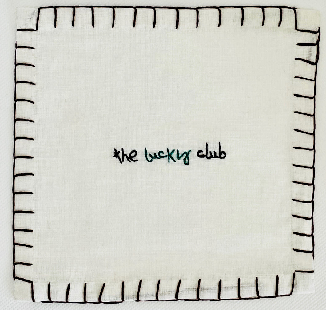 R) 'The Lucky Club' Cocktail Napkins (Set of 6)